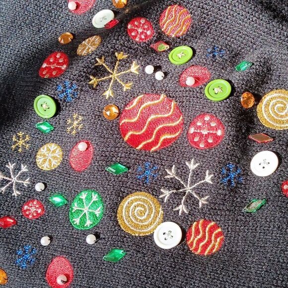 Christmas Tree Christmas Sweater. Holiday - Picture 7 of 8